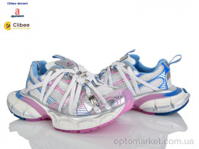 Купить Кросівки жіночі AD68037-1 pink-blue Apawwa білий