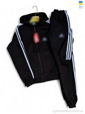 Купить Спортивний костюм чоловічі Ads чорний A.idas чорний