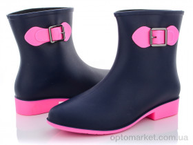 Купить Гумове взуття жіночі AG01 сине-розовый Class Shoes синій