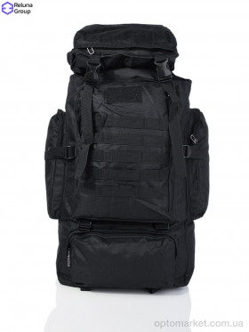 Купить Тактичний рюкзак чоловічі AM001-2 black Reluna Group чорний