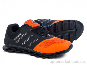 Купить Кросівки чоловічі AR1 черно-оранжевый Class Shoes чорний
