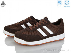 Купить Кросівки жіночі AX60-6 шкіра Stilli коричневий