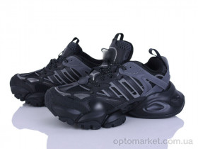 Купить Кросівки унісекс B0040-7 A.idas чорний