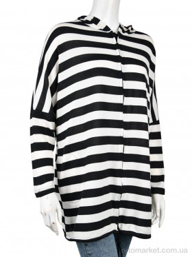 Купить Кофта жіночі B0123-1 (10987) black-white DuDuBoBo білий
