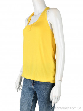 Купить Майка жіночі B0132-1 (11196) yellow DuDuBoBo жовтий