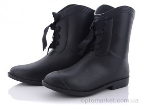 Купить Гумове взуття жіночі B02 black Class Shoes чорний