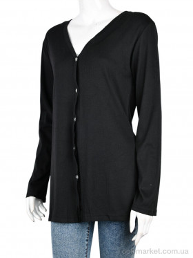 Купить Кофта жіночі B027-2 black (10682) DuoDuoBoBo чорний