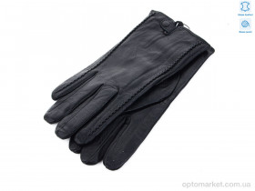 Купить Рукавички жіночі B0684Ж шкіра батал Королева чорний