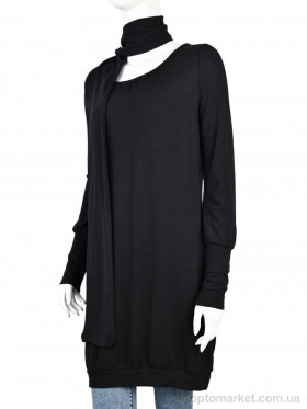 Купить Кофта жіночі B087-1 black (10692) DuoDuoBoBo чорний