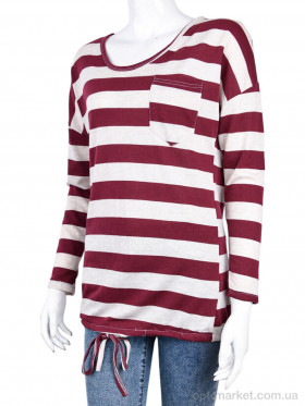 Купить Кофта жіночі B088-1 bordo (10695) DuoDuoBoBo бордовий