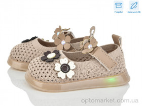 Купить Туфлі дитячі B1081 khaki LED Chton