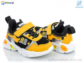 Купить Кросівки дитячі B1454-4B LED Bessky жовтий