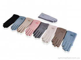 Купить Рукавички жіночі B18-97 (тедді-плюш) mix Number one мікс