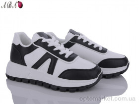 Купить Кросівки жіночі B1ABA34-1 white-black Princess білий