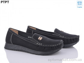 Купить Мокасини жіночі B2318-1 батал PTPT чорний