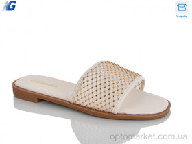 Купить Шльопанці жіночі B26229-2 Covaleri бежевий