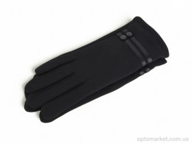 Купить Рукавички жіночі B4-72 black Number one чорний