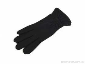 Купить Рукавички жіночі B4-85 black Number one чорний