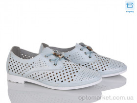 Купить Туфлі жіночі B501-7 Fuguiyun блакитний