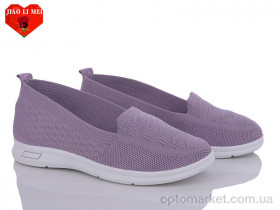 Купить Сліпони жіночі B56-8 Jiao Li Mei фіолетовий