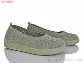 Купить Балетки жіночі B5862-1-3 QQ&Панда зелений