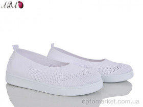 Купить Балетки жіночі B5863-1-1 Aba білий