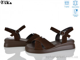 Купить Босоніжки жіночі B999-4 Vika коричневий