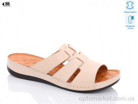 Купить Шльопанці жіночі БАТАЛ-327(29) Sherlock Soon бежевий