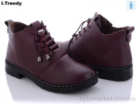 Купить Черевики жіночі BK79-8bordo Trendy бордовий