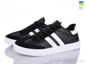 Купить Кросівки унісекс B&R 603 чорний-білий B&R чорний