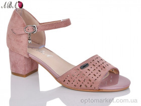 Купить Босоніжки жіночі BR705-36-1 Aba рожевий