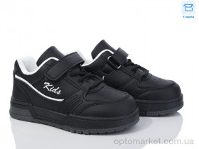 Купить Кросівки дитячі BY04-01 Смайлик чорний