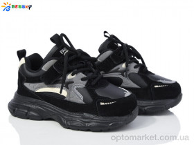 Купить Кросівки дитячі BY3663-1C Bessky чорний