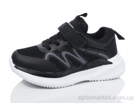 Купить Кросівки дитячі BY82-1 Смайлик чорний