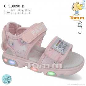 Купить Босоніжки дитячі C-T10090-B LED TOM.M рожевий