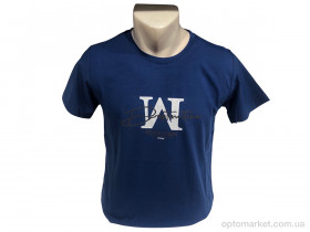 Купить Футболка чоловічі C002 синій R.V.C.A. синій