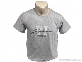 Купить Футболка чоловічі C002 сірий R.V.C.A. сірий