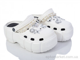 Купить Крокси жіночі C010-2 Comfort білий