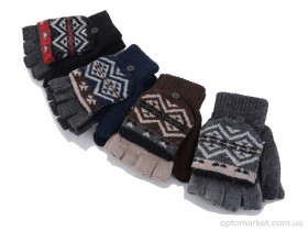 Купить Рукавички жіночі C13 без пальців  mix Moz.Art мікс