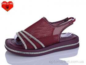 Купить Босоніжки жіночі C20-5 Xiyan бордовий