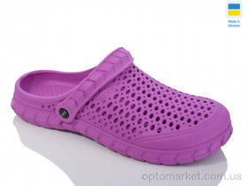 Купить Крокси жіночі C62 фіолетовий Krok фіолетовий
