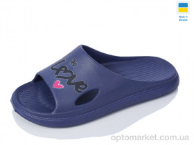 Купить Шльопанці жіночі C80 т.синій Krok синій