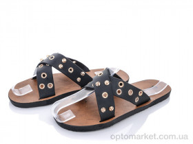 Купить Шльопанці жіночі CK98812-1 Girnaive чорний