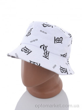 Купить Панама унісекс CL007-16 white RuBi білий