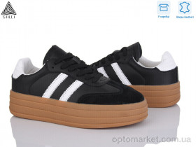 Купить Кросівки жіночі CX1580-3 шкіра Stilli чорний