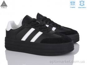 Купить Кросівки жіночі CX1580-5 шкіра Stilli чорний