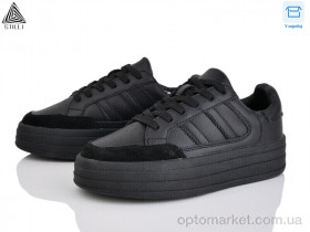 Купить Кросівки жіночі CX1590-1 шкіра Stilli чорний