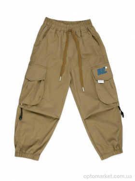 Купить Брюки дитячі D2506 brown Kelaxiong коричневий