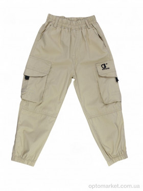 Купить Брюки дитячі D2559 beige Kelaxiong бежевий