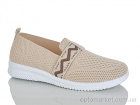 Купить Сліпони жіночі D30-8 Runmax бежевий